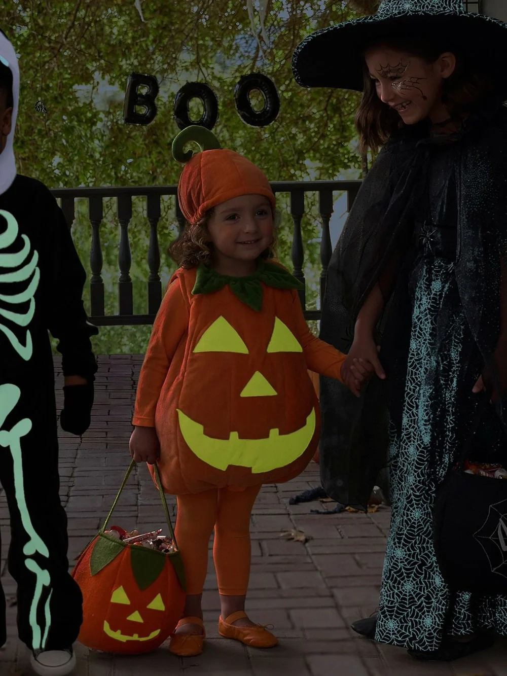 Pottery Barn Kids Glow-in-the-Dark Pumpkin Halloween Costume